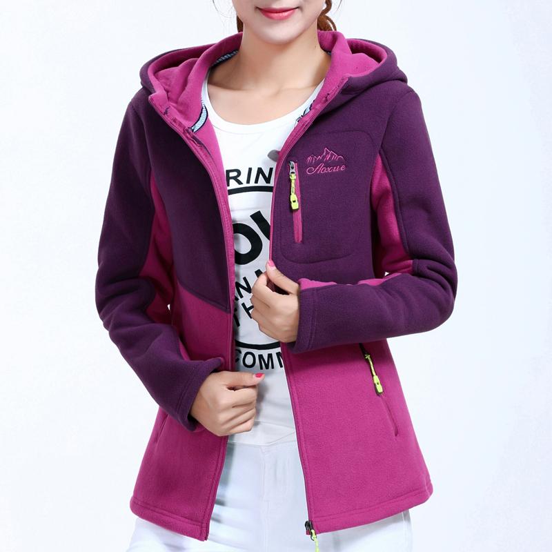 Spring Autumn Women Hoodies Casual Female Jackets Hooded Warm Zipper Coat Woman Sweatshirt