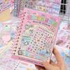 MINKYS 45 Sheets Cute Decorative Sticker Book Journal Materials Stickers Set Kids Gift School Stationery