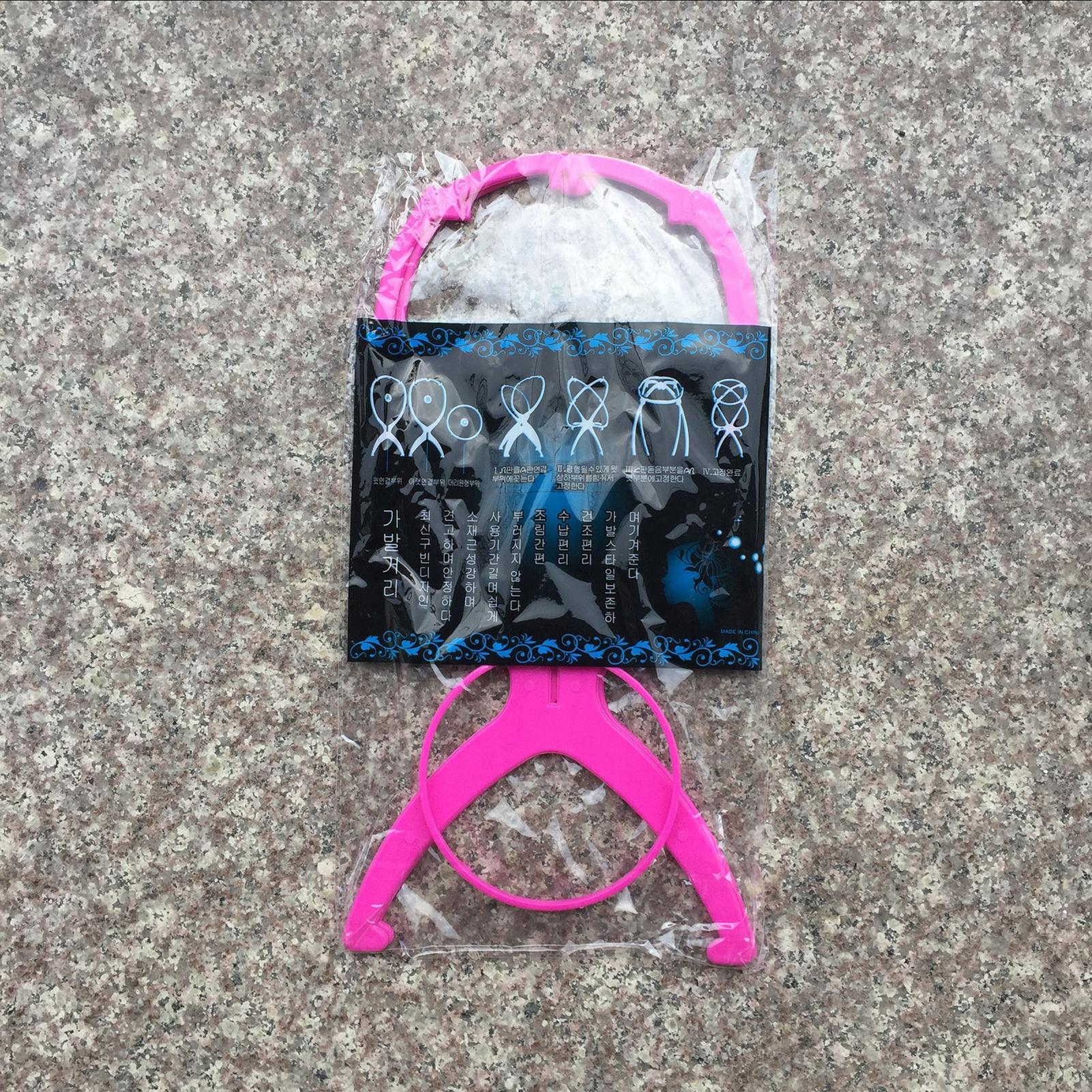 Дорожный держатель для парика профессиональный складной стенд для демонстрации париков для домашнего салона красоты Red