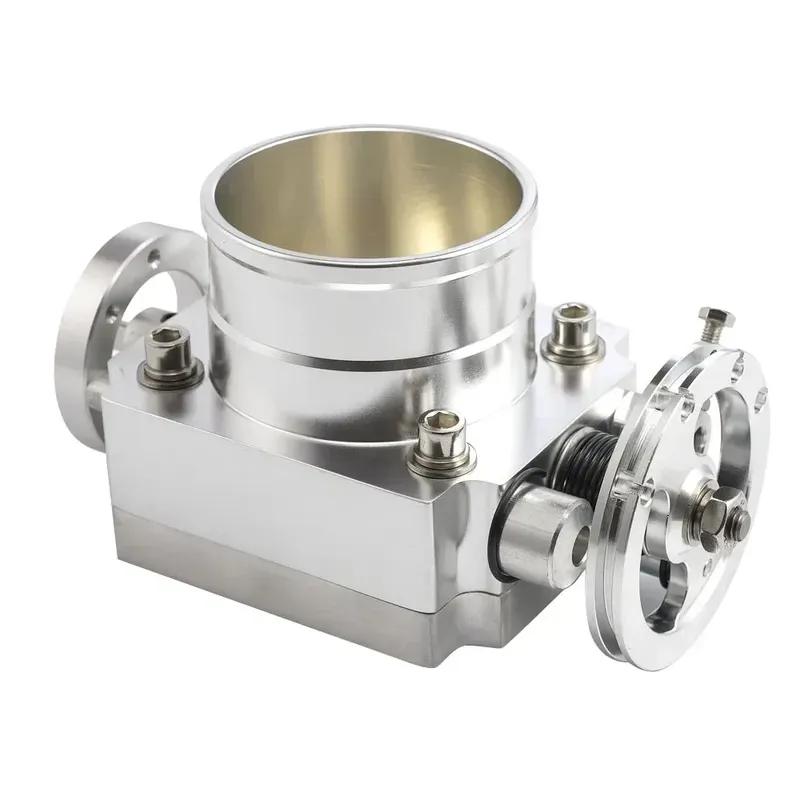 Universal 70MM Aluminum Throttle Body Throttle Performance Intake Manifold Billet Aluminum High Flow Throttle Body Auto Parts