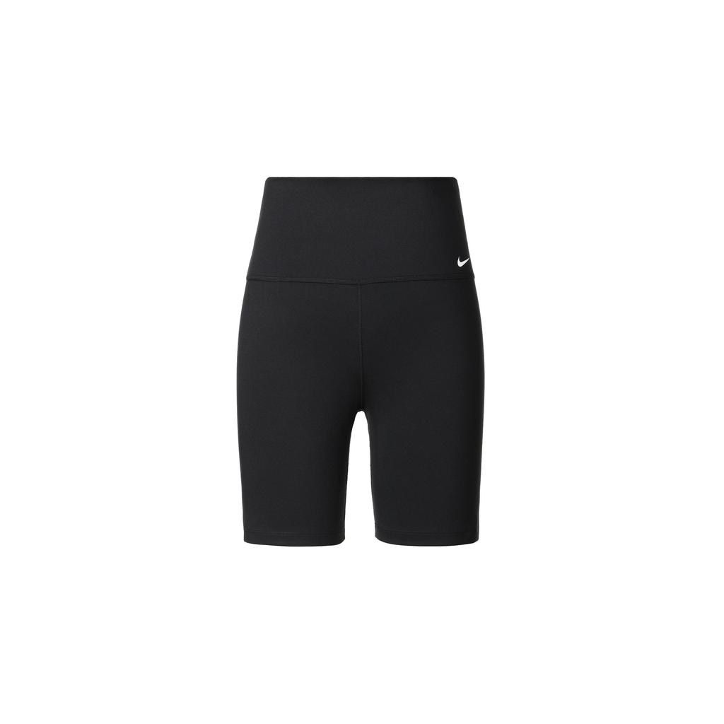 Nike Dri-Fit One High-Waist Cycling Fitness Shorts Women Bottoms Black DV9023-010