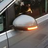 Semnalizator dinamic + lumini baltă pentru Seat Alhambra 7N MK2 2011-2016 lumină LED Blinker oglindă laterală săgeată secvențială