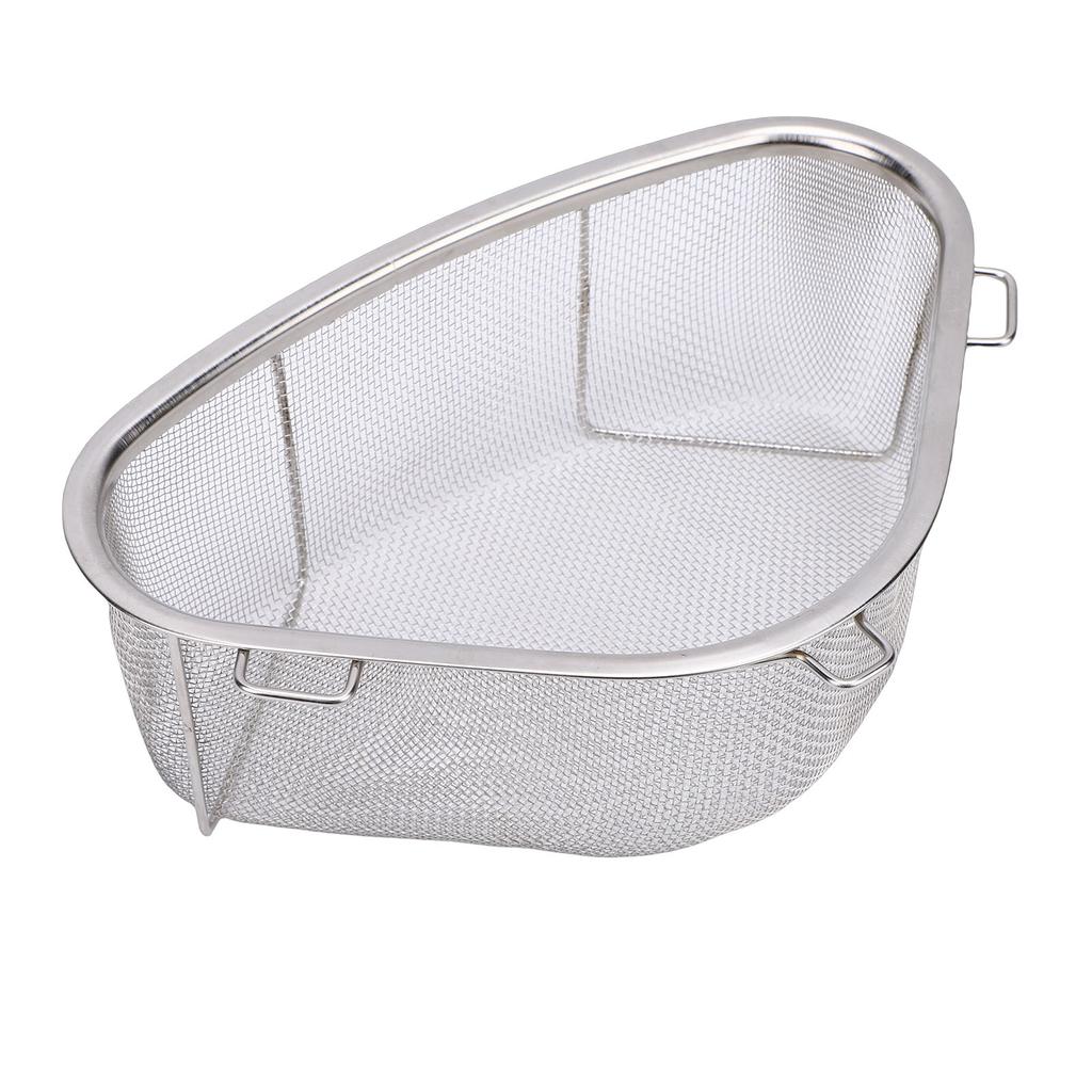 Kitchen Triangle Sink Strainer Stainless Steel Sink Strainer Basket Food Waste Catcher Multifunctional Sink Food Waste