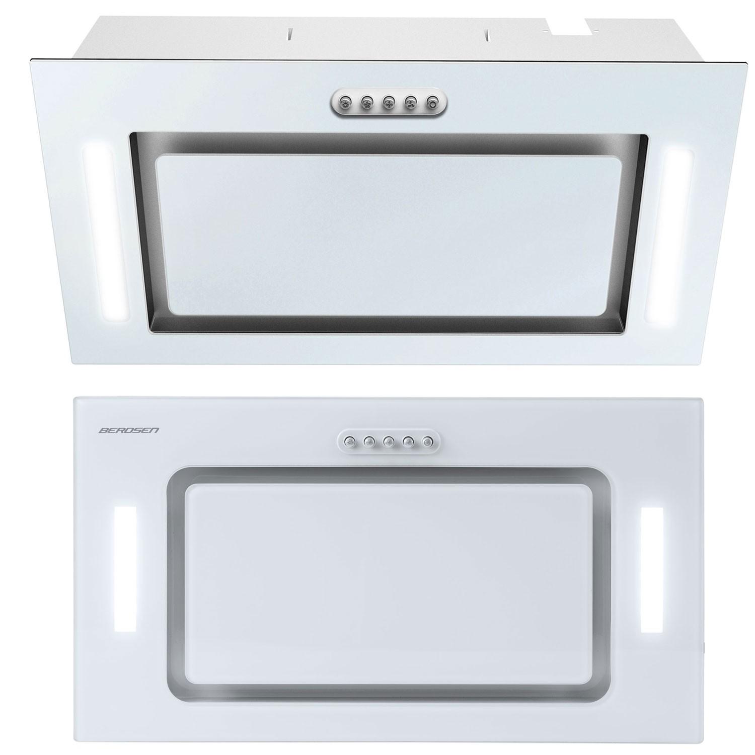Hotă de bucătărie sub dulap Sticlă LED 52Cm Berdsen