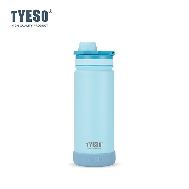 TYESO Stainless Steel Vacuum Flask 420/600/750ml Sport Thermos Bottle for Kids Insulated Water Bottle Keep Hot & Cold Travel Mug