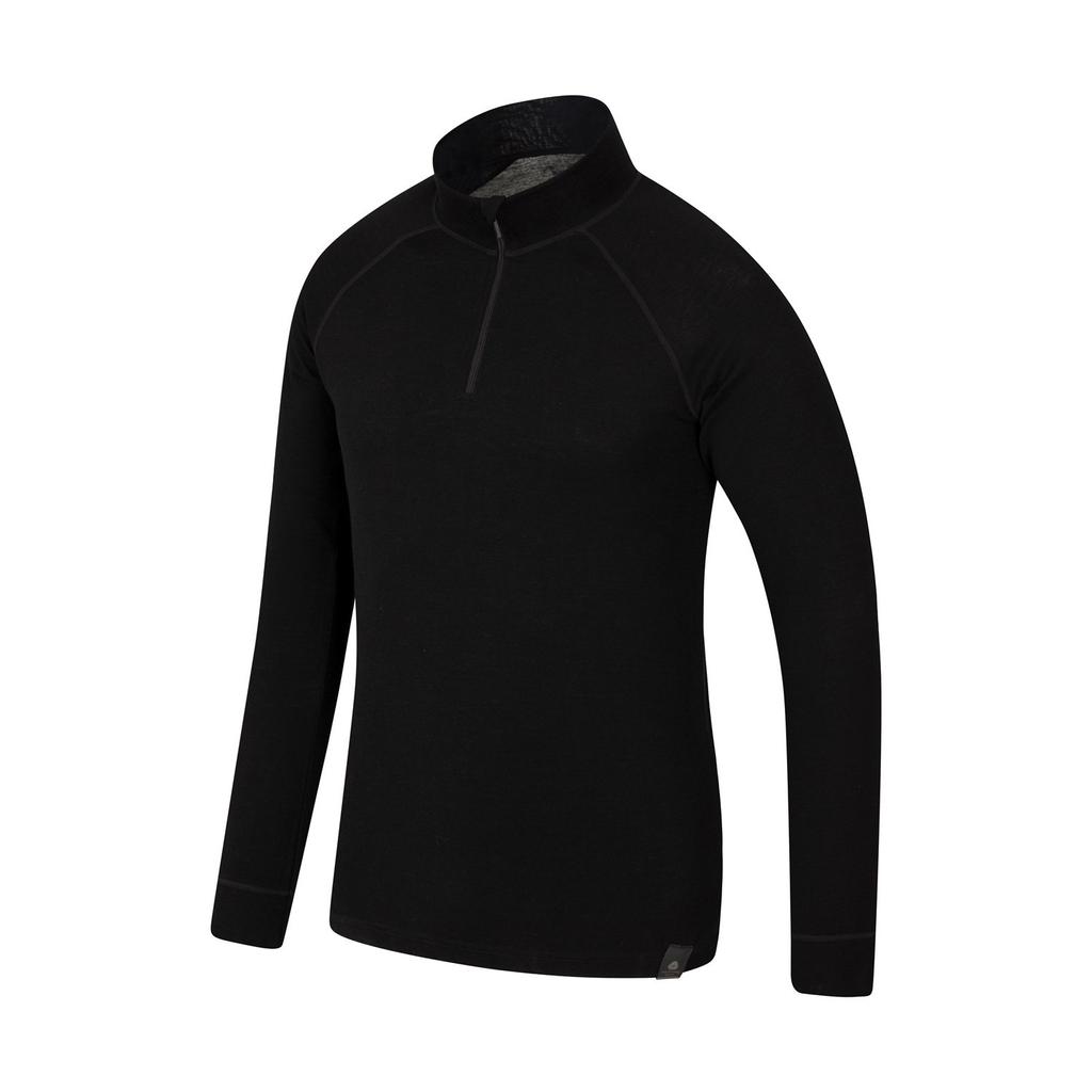 Mountain Warehouse Men's Merino Wool Base Layer Top (Pack of 2)