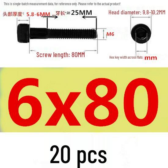 High-Strength Grade 12.9 Internal Hex Head Screws M1.4-M20