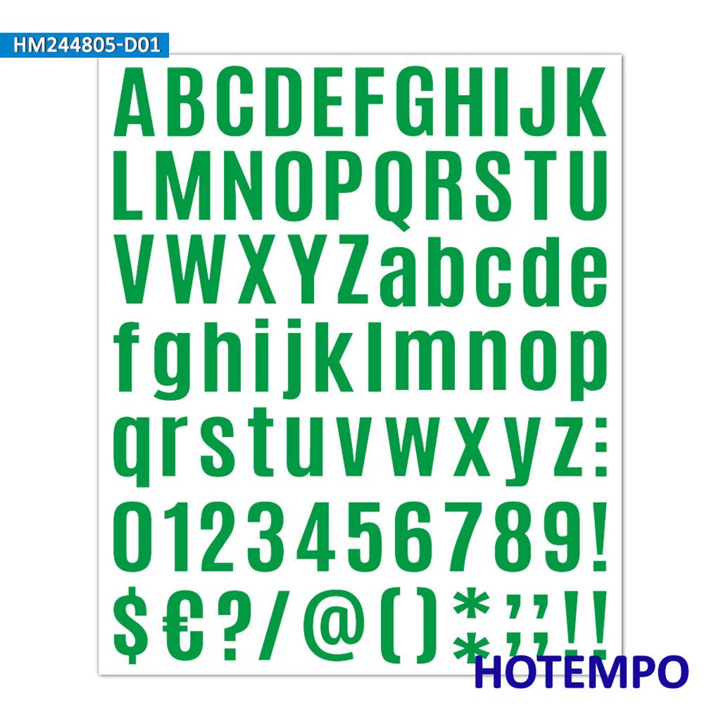 Colorful Number Alphabets Stickers Scrapbook Planning Free Combination Words For Diy Creative Decoration Funny Vinyl Sticker