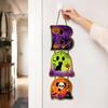 Layered Hanging Seasonal Ornament Halloween Wooden BOO Sign, Creative Letter Pendants, Vintage Ghost Pumpkin Black Cat Cute Theme Wall Decor
