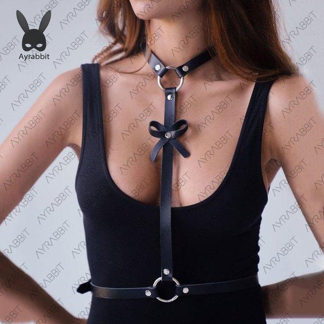 Women Sexy Garter Belt Leather Lingerie Leg Harness Sex Toy Thigh Garter Bdsm Bondage Lingerie Gothic Fetish Clothing