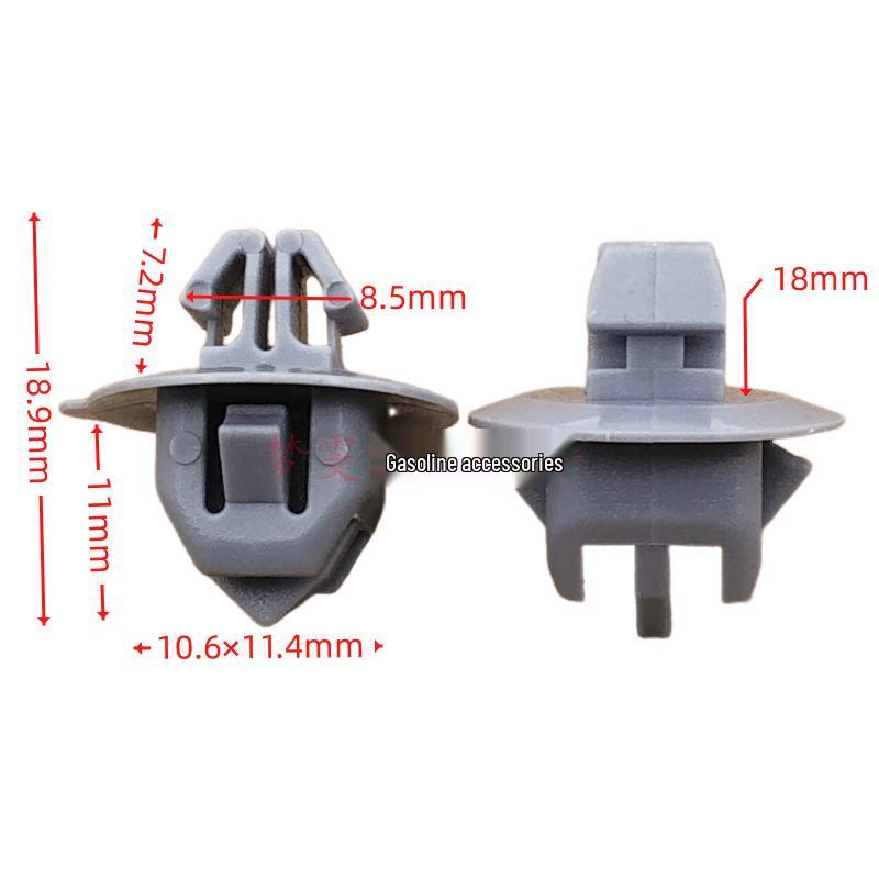 

Клипсы подкрылка для Crown, RAV4, Reiz, Camry Inner Liner Clip серый