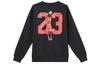 Jordan Sweatshirts Men's Black Crew Neck Moderate