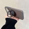 IP17 Promax Liquid Silicone Magnetic Phone Case with 360° Rotating Stand