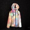 Nordamerikanische LED leuchtende Kapuzen-Performance-Jacke - 611 King Bunter Stil