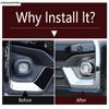 Front Rear Bumper Fog Light Lamp Frame Decoration Cover Trim ABS Chrome Accessories For Suzuki Spacia  MK54S MK94S 2024 20