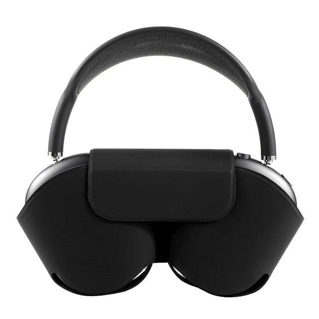 

5 цветов Высококачественная сумка для наушников из искусственной кожи с защитой от царапин, защитный чехол для гарнитуры Airpods Max чёрный