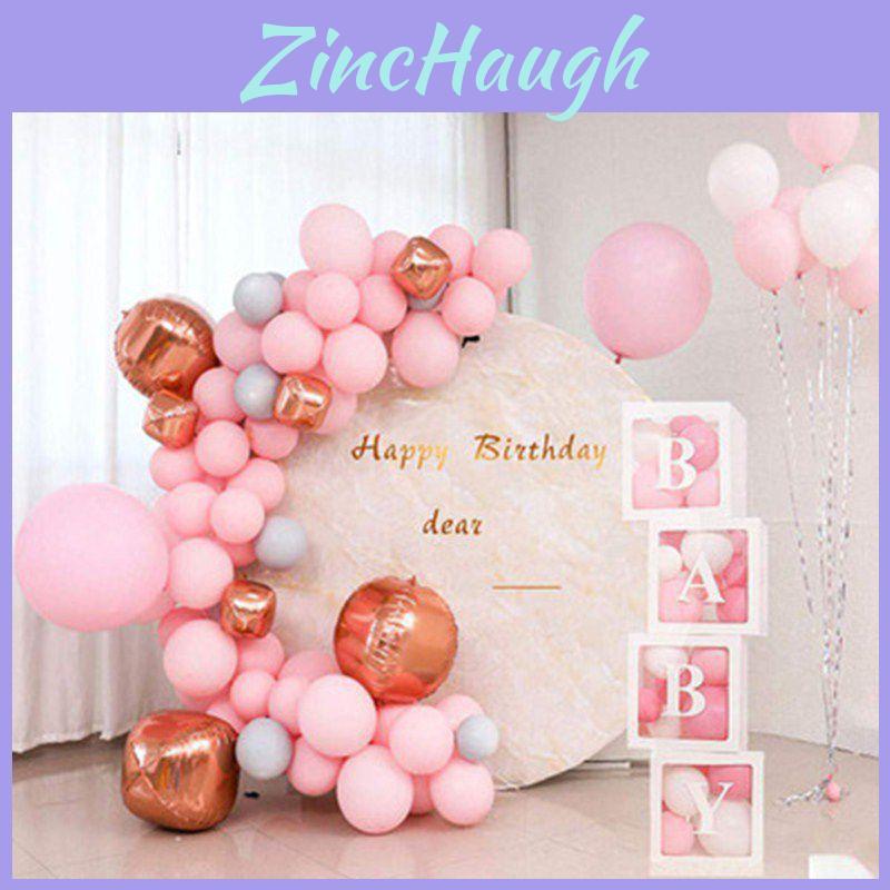Transparent Cube Balloon Packing Box For Wedding And Birthday Party Decorations