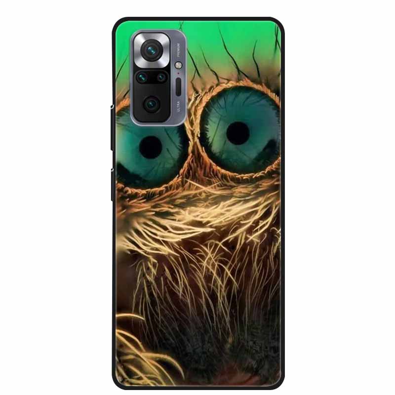 Per Xiaomi Redmi Note 10 Pro Custodia Moda Morbido Silicone Cover per Telefono per Redmi Note10 Pro Max Coque M2101K6G Paraurti Cool Funda