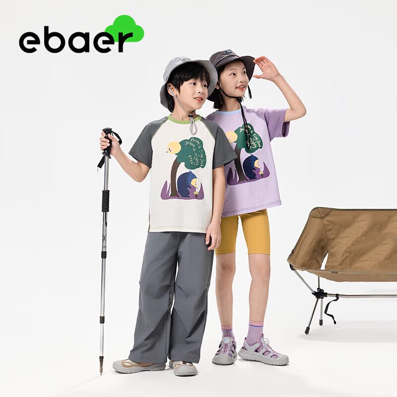 

EBAER 2025 Summer Kids Cotton Short-Sleeve T-Shirt 170