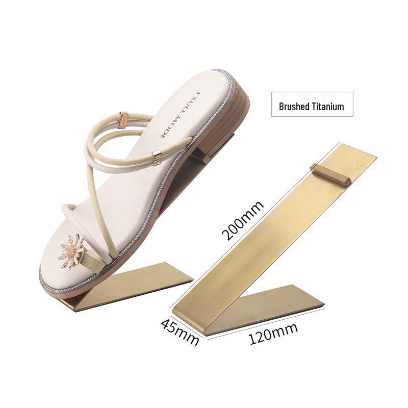 Adjustable Stainless Steel Shoe Display Stand
