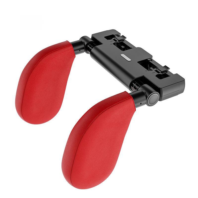 Adjustable Children's U-Shaped Memory Foam Car Headrest Pillow for Side Sleeping & Neck Support