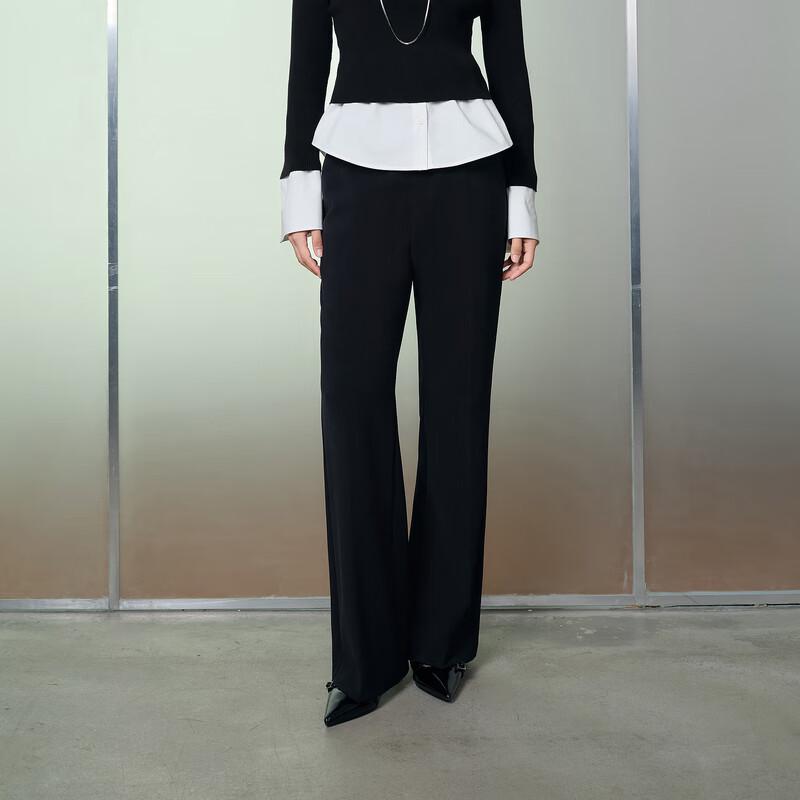 Sancai Women s High-Waist Slim Fit Flared Jeans S