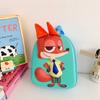 Zootopia Judy Hopps Nick Wilde Backpack With Durable Nylon And Cartoon Character Design For School Use