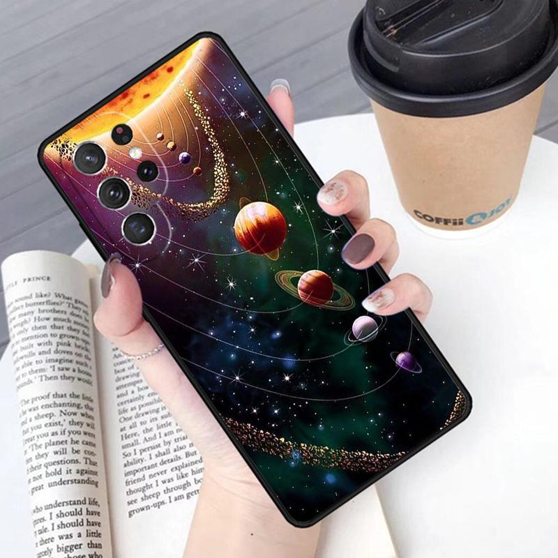 Star Space phone case Cover For Samsung Galaxy S24 S25 Ultra S21 S22 Ultra S10E Note 10 Plus Note 20 FE S23