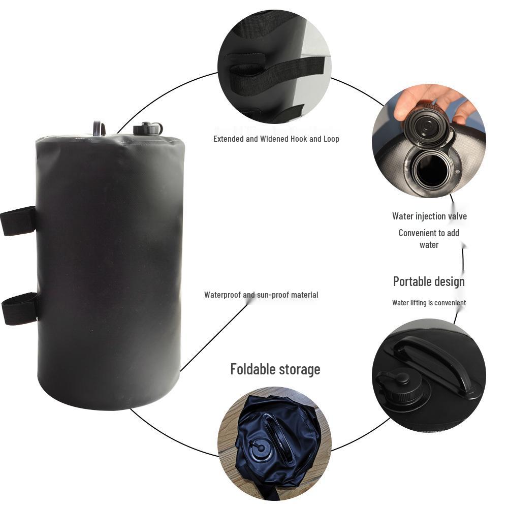Waterproof Load-Bearing Folding Water Bag for Outdoor Tents and Home Garden