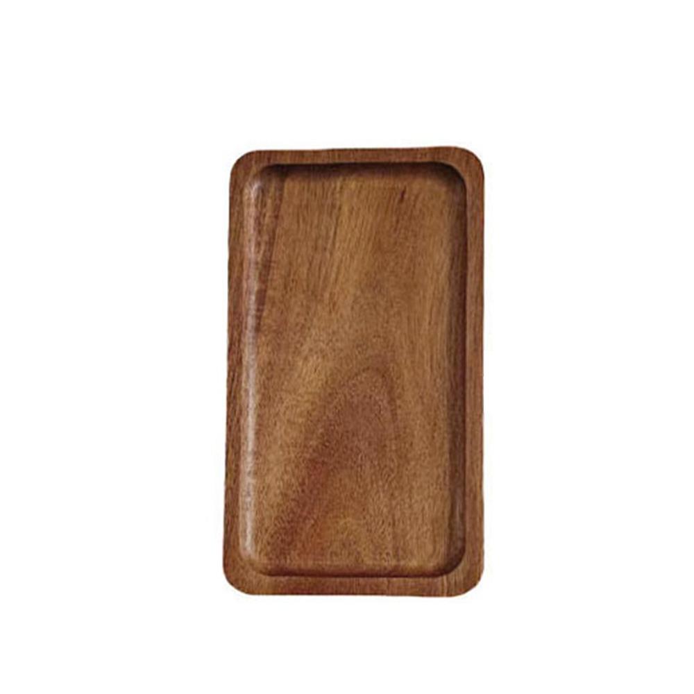 Oval/Rectangle Wooden Serving Tray Japanese-style Dessert Plate Bread Board Afternoon Tea