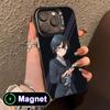 Wandering Witch Saya Phone Case for iPhone 17 16 15 14 13 12 11 Air Pro Max Plus Colorful Silver MagSafe Cover