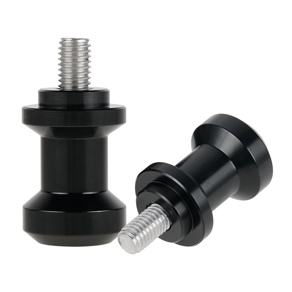 For 06-14 Kawasaki ZX-14 ZX14R M10x1.25 Swingarm Sliders Spools for KTM 990 Supermoto 10-14 690 Duke 990 Adventure 690 Supermoto