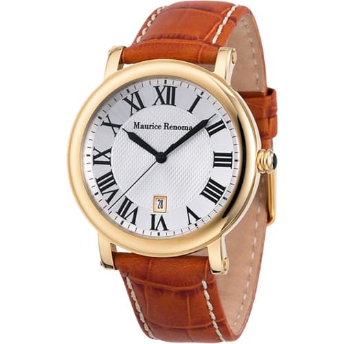 

Maurice Renoma Watch MR-1405 GOLD, Officially Imported, Brown