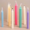 New Long Round Silicone Candle Mold DIY Long Rod Wax Stick Home Decor Tool Handmade Geometry Aromath Candles Making Supplies