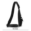 Men's Multifunctional Crossbody Triangle Bag - Casual Shoulder and Sports Chest Bag for Outdoor Cycling