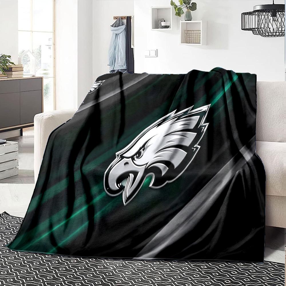 Philadelphia Eagles Blanket Soft Warm Cozy Suitable For Office Bed Livingroom Four Seasons Universal Playful Design