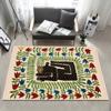Door Animal Mat Bedside J-Joao Entrance Bath Floor Decoration Corridor Door Mat Carpet Incerti Art Living Room Balcony
