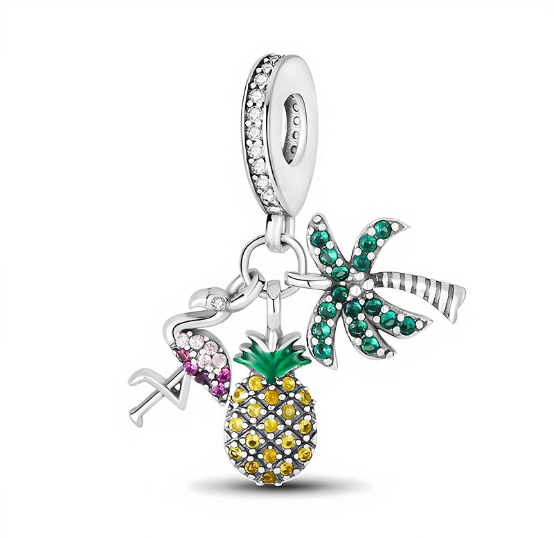 Charms Do Pandora Zawieszka Charms Potrójny Wakacyjny Charmsy Trusky