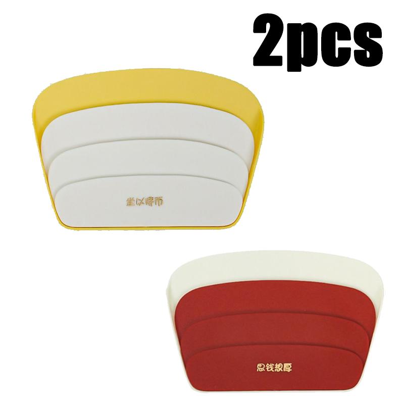 1-4PC Plastic Hands-Free Poker Rack with Foldable Stand Playing Card Organizer 3 Layer Card Display Holder Portable Poker Rack