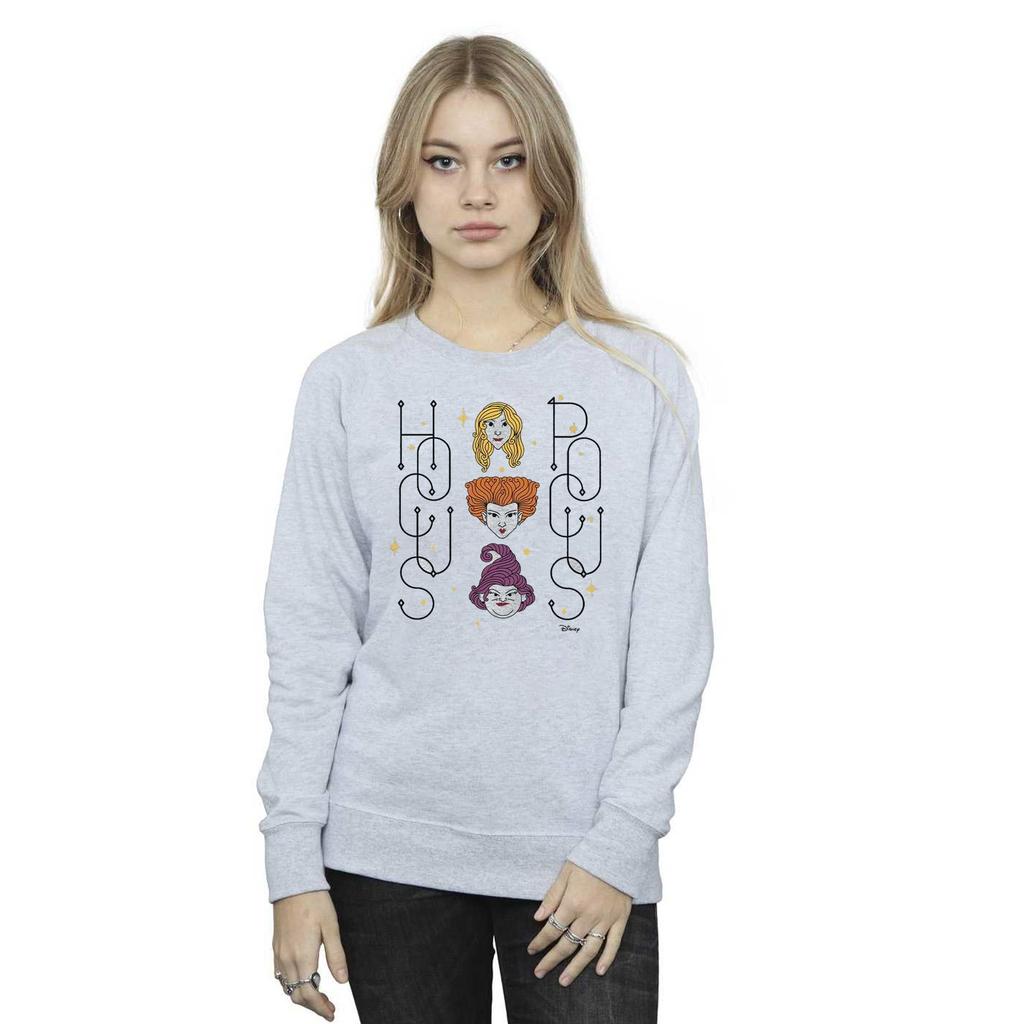 Disney Damen/Damen Hocus Pocus Faces Sweatshirt