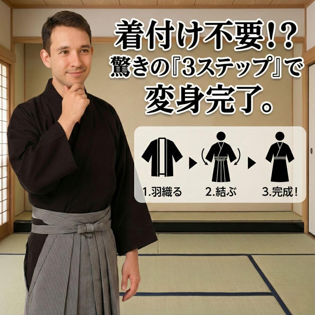 Samurai Warrior Cosplay Kimono Costume Fancy Dress Hakama Japanese Style Kimono Costume Event Disguise Party [Maatsu] (Warrior (Black))