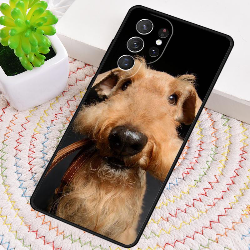 Airedale Terrier Dog Phone Case for Samsung Galaxy Note 10 Pro S26 Ultra S23 S24 FE S25 S21 S22 PLUS Shockproof Cove