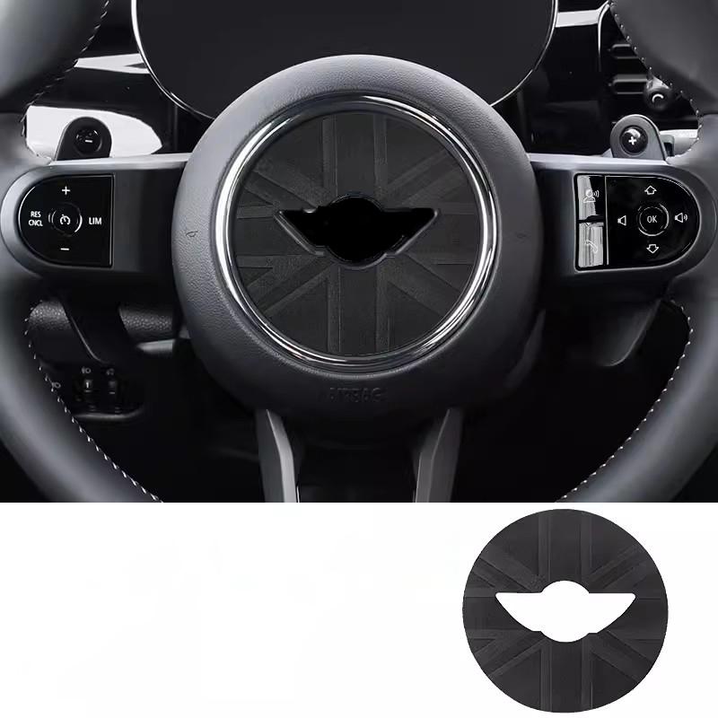 

Car Steering Wheel Stickers For MINI Cooper R50 R53 R52 R55 R56 R57 R58 R59 R60 R61 F54 F55 F56 F57 F60 Clubman 3D Car Sticker F56 2014-2023 чёрный