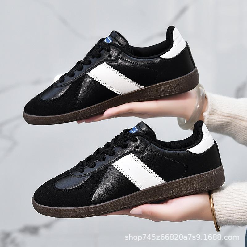 

2025 spring German training shoes women s versatile retro Forrest Gump shoes sports students white shoes casual board shoes couple men s shoes 44
