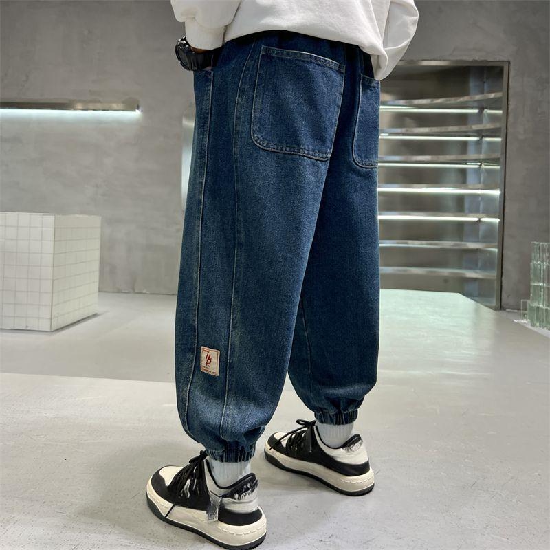 Children's Clothing Boys' Jeans Autumn and Winter Pants Children's Jeans and Pants Trend