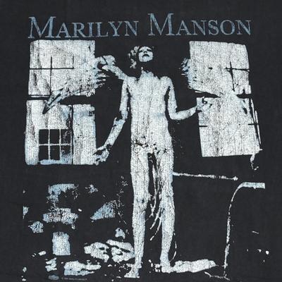 Vintage 1996 Marilyn Manson Antichrist Superstar Winterland Shirt REPRINT