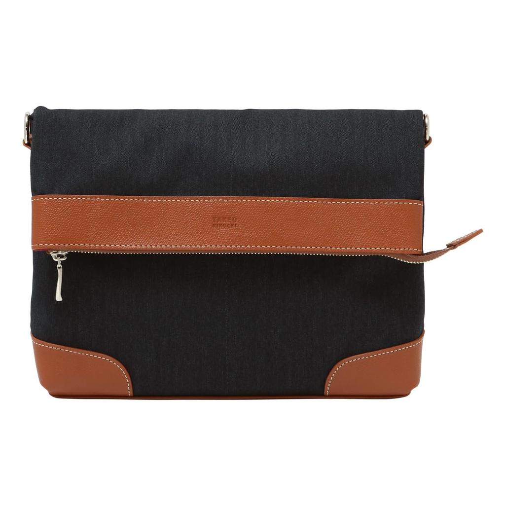 Takeo Kikuchi Third Shoulder Bag, B5, Made In Japan, No. 723101, Gray