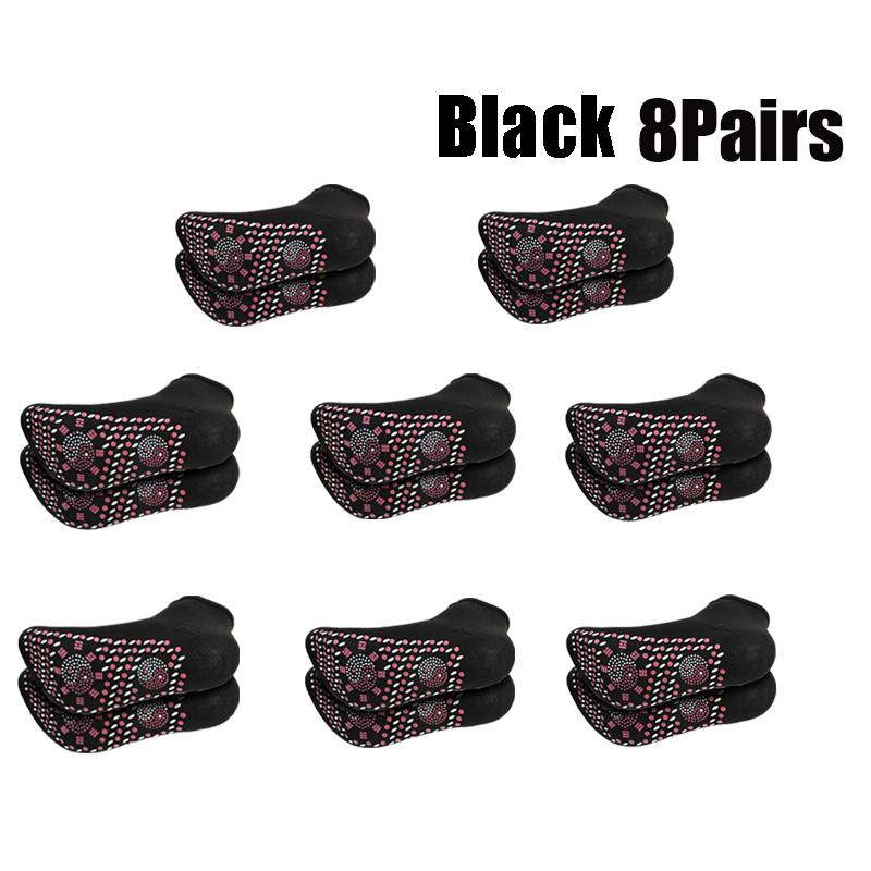 1/5pairs Tourmaline Self-Heating Socks Winter Warm Thermal Health Care Socks Slimming Health Short Sock Magnetic Therapy Sock