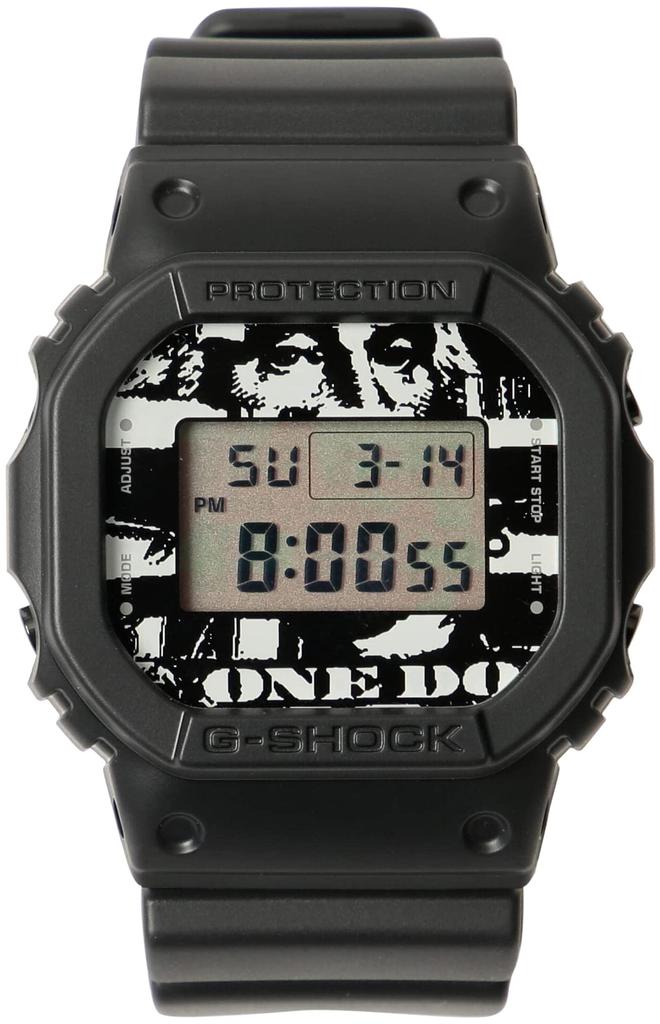 KOUSUKE KAWAMURA BEAMS T Special Order DW dollar bill BLACK 11480709950 11480709950 (BEAMS) BEAMS/Watch G-SHOCK × 5600-E ''1 shredded'' Men's -