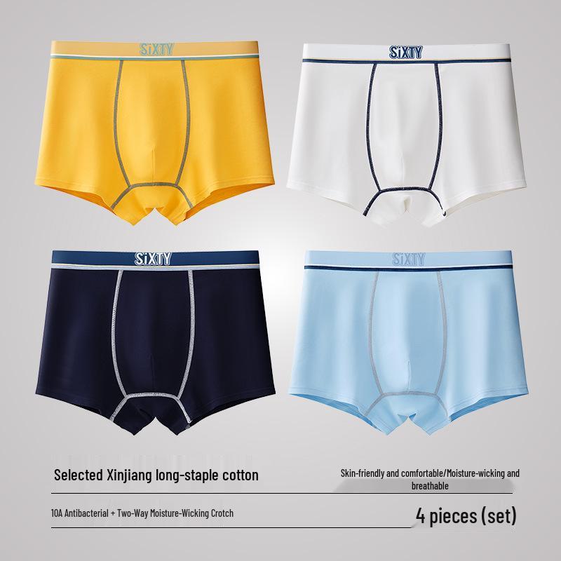 Teen Boys' Cotton Boxer Briefs (A Grade), Ages 15-18